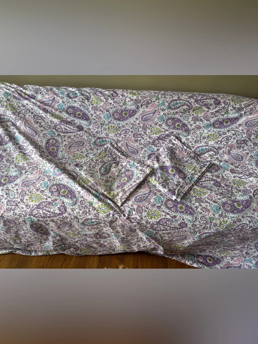 Pottery Barn Kids floral paisley
